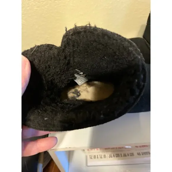 Bear paw women’s black boots size 9 - Picture 6 of 7